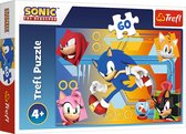 Trefl - Puzzles - "60" - Sonic in action / SEGA Sonic The Hedgehog