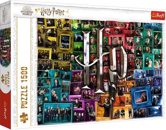 Trefl - Puzzles - "1500" - World of Harry Potter, Through the Movies / Warner Harry Potter