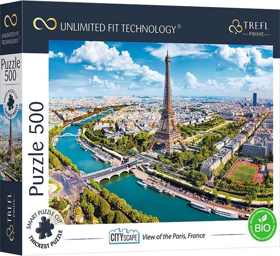 PUZZLE PAYSAGE VILLE PARIS, FRANCE 500PCS