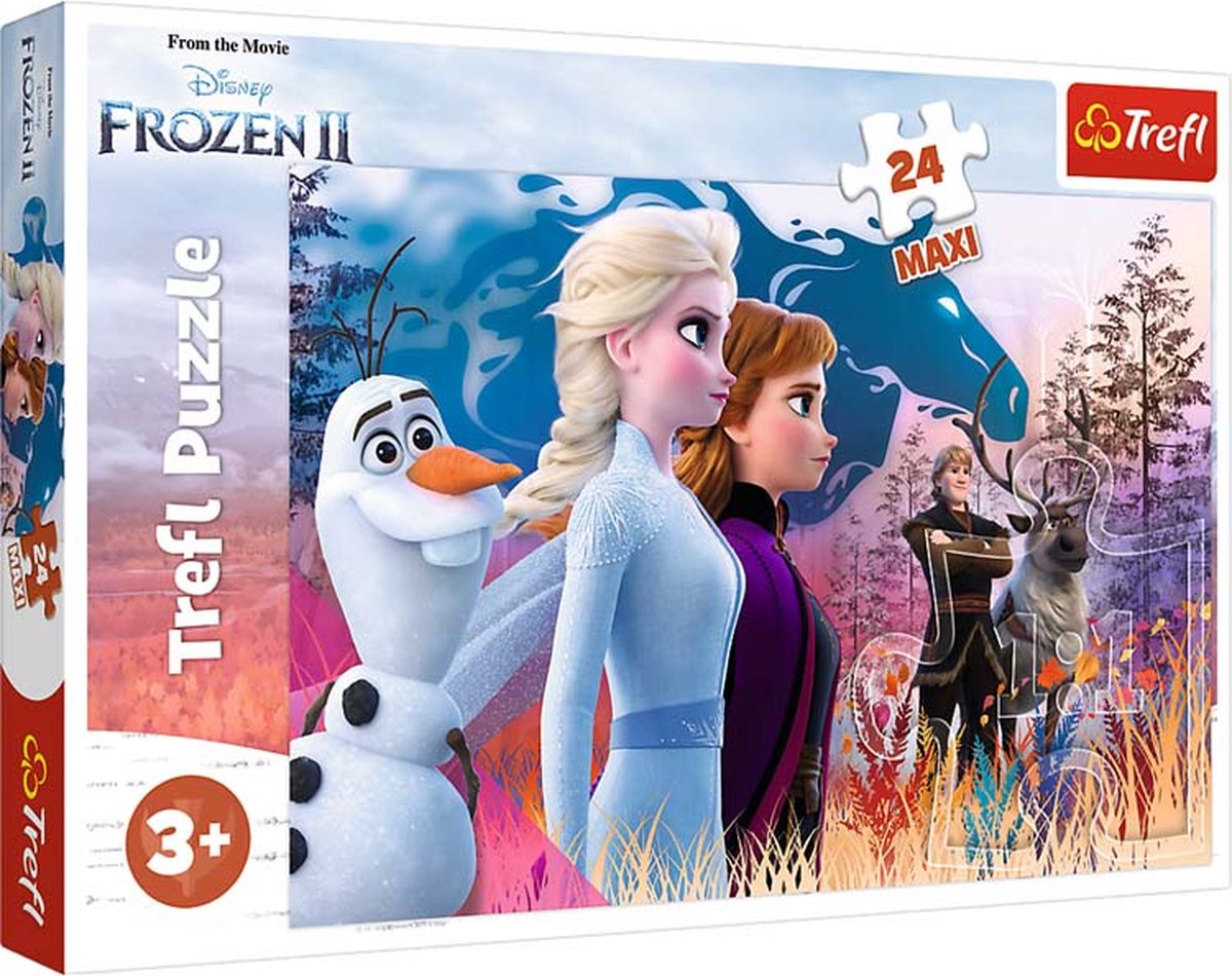 Puzzles 2x24 p - Vers des contrées glacées / Disney La Reine des Neiges 2, Puzzle enfant, Puzzle, Produits