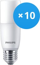 Voordeelpak 10x Philips CorePro LED Stick E27 9.5W 830 Mat | Warm Wit - Vervangt 68W