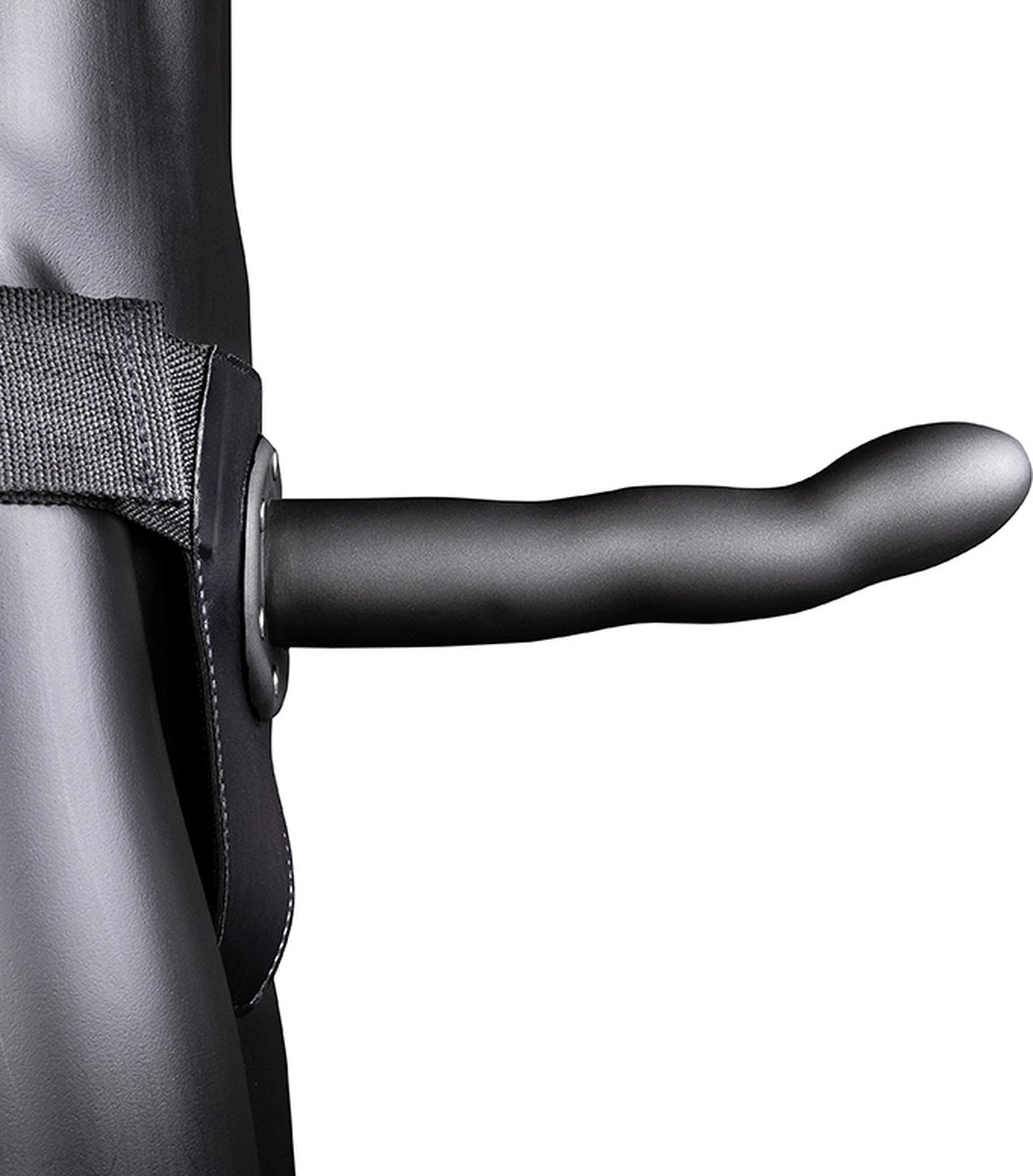 Goedkoopste Curved Hollow Strap-On - 8 / 20 cm