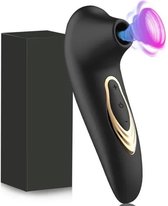 Luchtdruk Vibrator- Clitoris en Tepel Zuiger Stimulator Massager- 10 Verschillende Standen Vibraties en Waterproof- Seks toys en Seksspeeltjes- wa