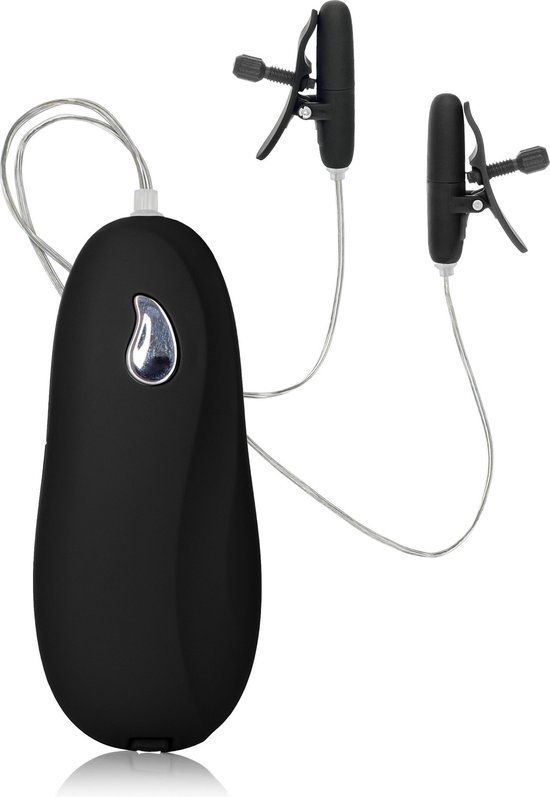 CALEXOTICS - VIBR HEATED NIPPLE TEASERS BLACK main image 0