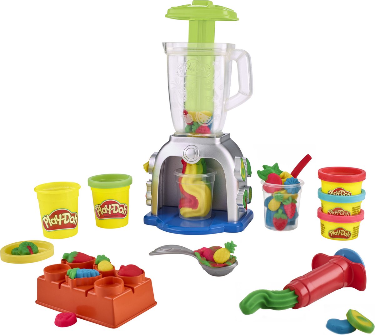 Play-Doh Smoothie Blender Set - Boetseerklei - 5 Play-Doh potjes - Knutselen voor kinderen — afbeelding 3