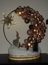 Kerstballen -Ring - Kerst - Cadeau - Rendier - Verlichting - Kerst