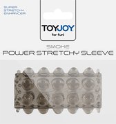 ToyJoy Power Stretchy Sleeve - Pénis Sleeve - Zwart