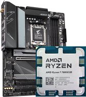 Pack Azerty Gigabyte 7800X3D - Bundle - AMD Ryzen 7 7800X3D - Gigabyte X670 Aorus Elite AX