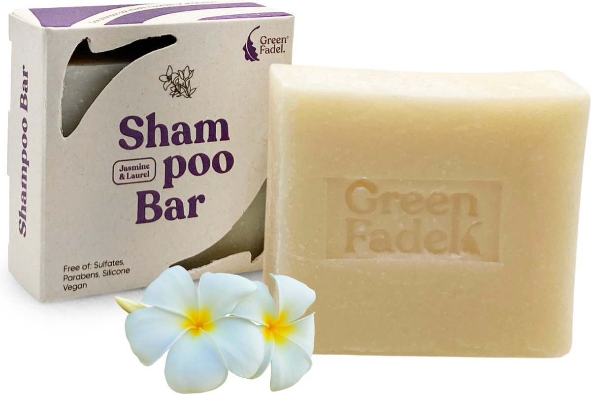 Green Fadel Shampoo Bar Jasmijn - 75 g