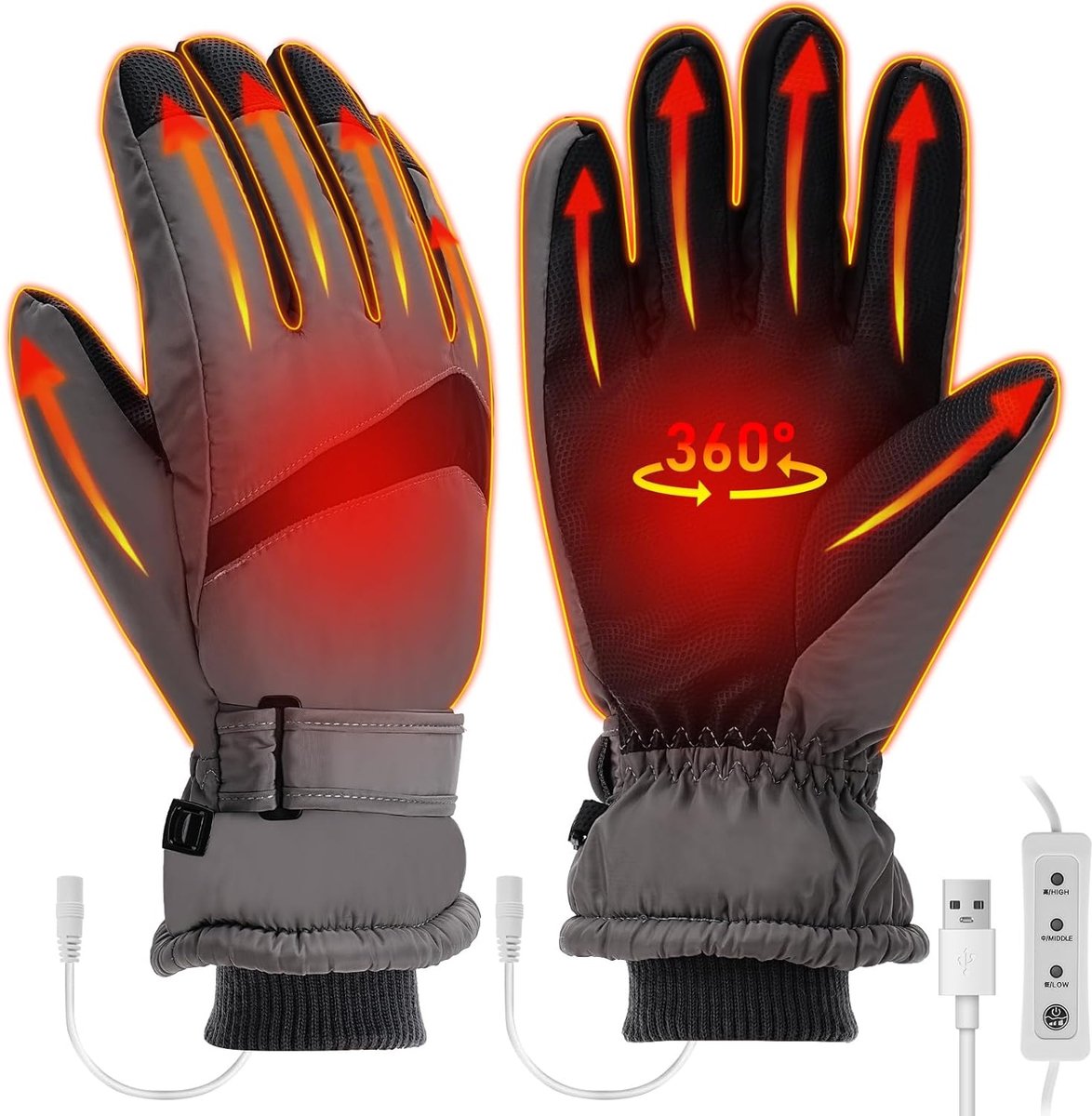 1 Paire De Gants Thermiques Pour Écran Tactile D'hiver Pour - Temu Belgium