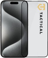 Tacticals Tempered Glass Shield 5D - Apple iPhone 15 Pro Max (6.7") - Zwart