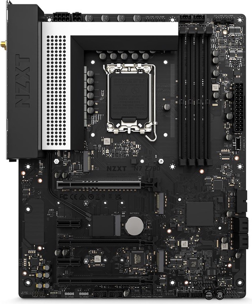 Carte Mère NZXT N7 B550 (AMD AM4) (Noir) à prix bas