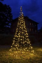 Galaxy LED Kerstboom voor buiten inclusief mast - 400 cm hoog - 640 LEDs - Warm wit