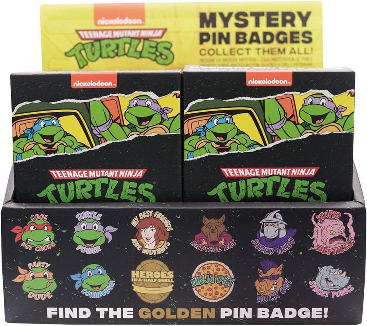 Teenage Mutant Ninja Turtles World Pin Badge