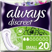 x6 Always discreet maandverband small (voor urineverlies) 20st