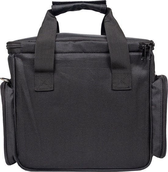 Crafts&Co® Nähmaschine & Tasche Combideal | Mini-Nähmaschine für Anfänger mit 12 Stichen | Nähmaschinentasche mit Staufächern