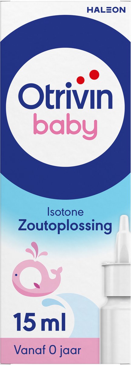 Otrivin Baby Zoutoplossing Neusspray bij een verstopte neus 15 ml — cadeau in Cadeau-ideeën - foto 2