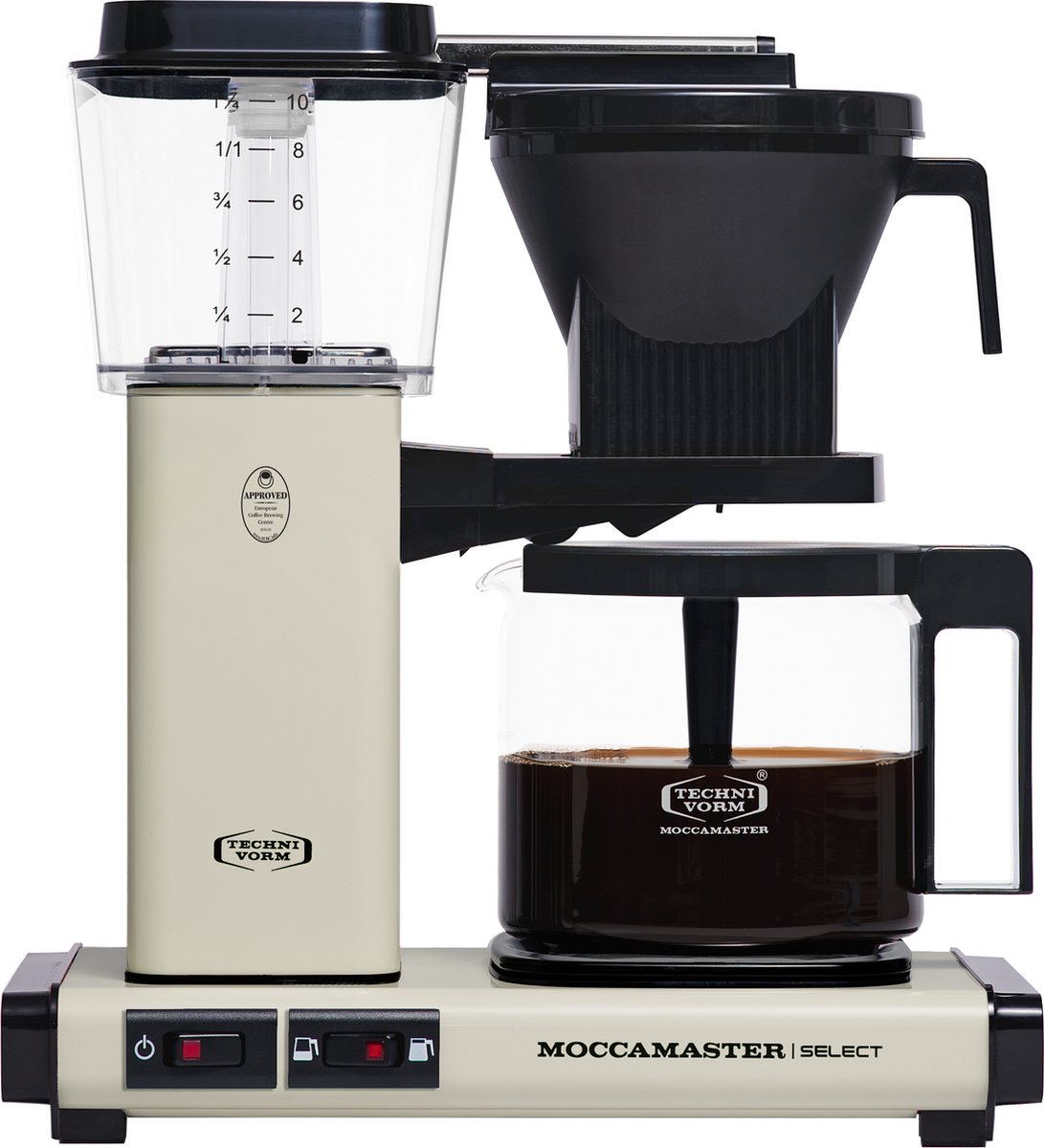 Filterkoffiemachine KBG Select Off-White – Moccamaster