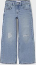 NAME IT NKFROSE HW WIDE JEANS 1411-TE NOOS Meisjes Jeans - Maat 140