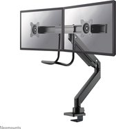 Neomounts NM-D775DXBLACK monitorarm 2 schermen - 10-32" - gasveer - ruimtebesparend crossbar ontwerp - 1-8 kg (2x) - zwart