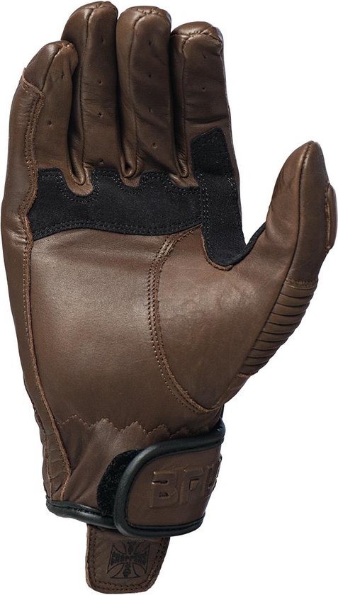 Foto: Wcc west coast choppers motorrad leder handschuh bfu tobacco brown xl