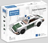 Bricksworld BOC-POR-PO Bricksworld Polizei kit de conversion pour LEGO® 10295 Porsche 911 Turbo