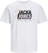 JACK&JONES JUNIOR JCOMAP LOGO TEE SS CREW NECK JNR Jongens Overhemd - Maat 140