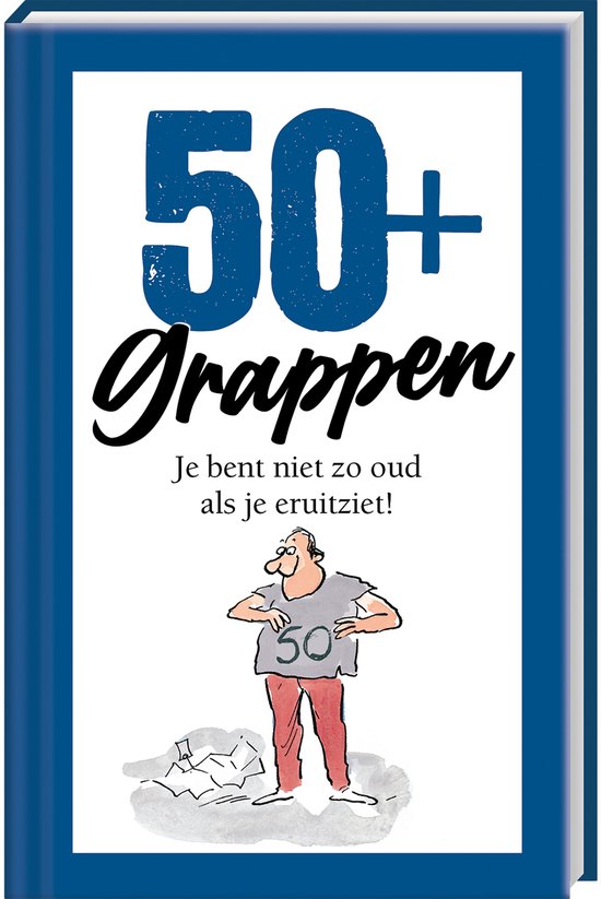 Leeftijdscadeauboek 50+ grappen
