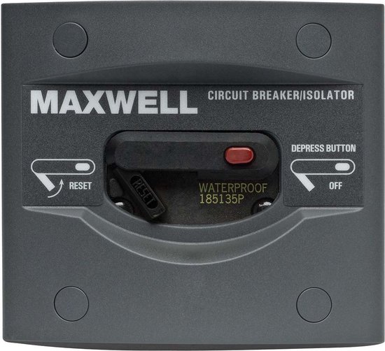 Foto: Maxwell 80a stroomonderbreker isolatorpaneel voor ankerlier