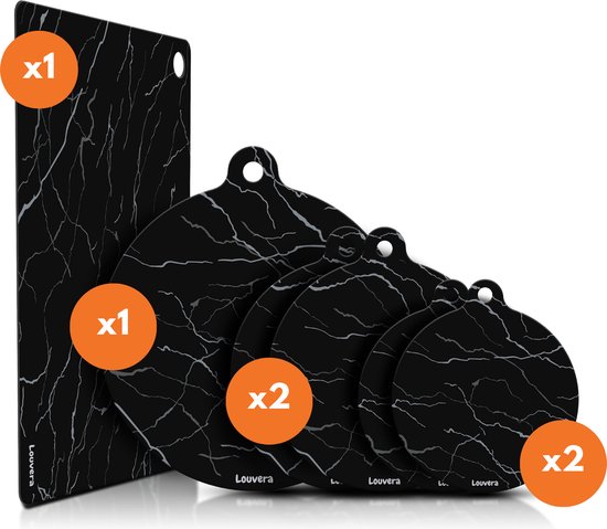 De Millennials Duurzame Inductie Beschermings Mat - 4 Stuks Hittebestendig Koken Tot 230 C Antislip Inductie Beschermer Onderzetters Pannen Makkelijk Schoon Inductie Pannen Siliconen Zwart Herbruikbare Keukenaccessoires