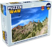 Puzzel Het natuurmonument Roque Nublo in Gran Canaria - Legpuzzel - Puzzel 1000 stukjes volwassenen
