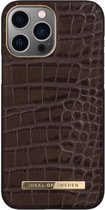 iDeal of Sweden Atelier Case Introduction Apple iPhone 12 Pro Max/13 Pro Max Deep Walnut Croco