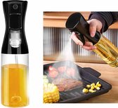 Pulvérisateur d'huile pour la cuisson, distributeur d'huile d'olive 7oz /  200ml Pulvérisateur Bouteilles Air Fryer Accessoires pour barbecue, salade