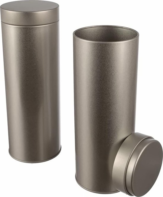 Theeblikje 61x88 mm voor 40-50g thee | Café du Jour