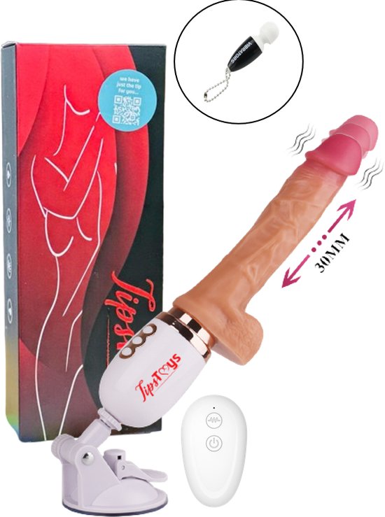 TipsToys Seksmachine Dildo Vibrator - Sexmachine Vibrators voor Vrouwen Seksspeeltjes - Dildo's Sex Toys voor Vrouwen