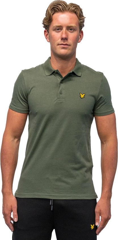Lyle & Scott polo classique vert - XS