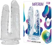 Imperium Double Dildo Jelly Clear