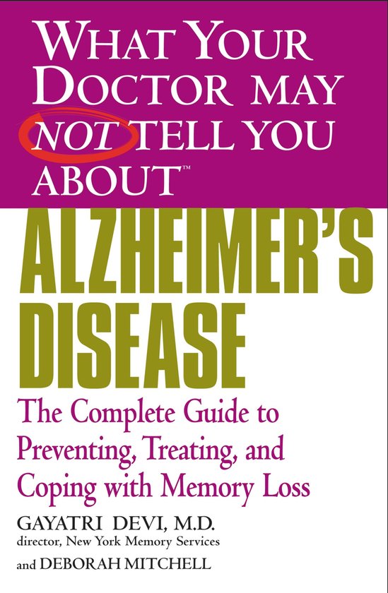 What Your Dr... Alzheimer's Disease - cover