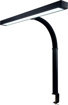 Cestgoods - Lampe de bureau LED Dimmable - Pince de table - Réglable - 5 couleurs de lumière - 5 niveaux de luminosité
