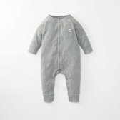Cloby - UV-werende romper voor baby's - Steengrijs - maat 62-68cm