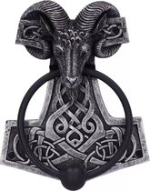 MadDeco - polystone - heurtoir de porte - bélier style viking