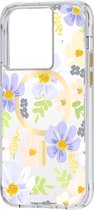 Coque MagSafe iPhone 15 Pro Max, Marguerite pastel - Case Mate Rifle Paper Co.