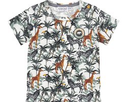 foto van Dirkje R-JUNGLE Jongens T-shirt - Multi colour - Maat 104