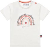 Dirkje R-SWEET Meisjes T-shirt - White - Maat 98
