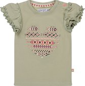 T-shirt Filles Dirkje R-CHERRY - Vert poussiéreux - Taille 98