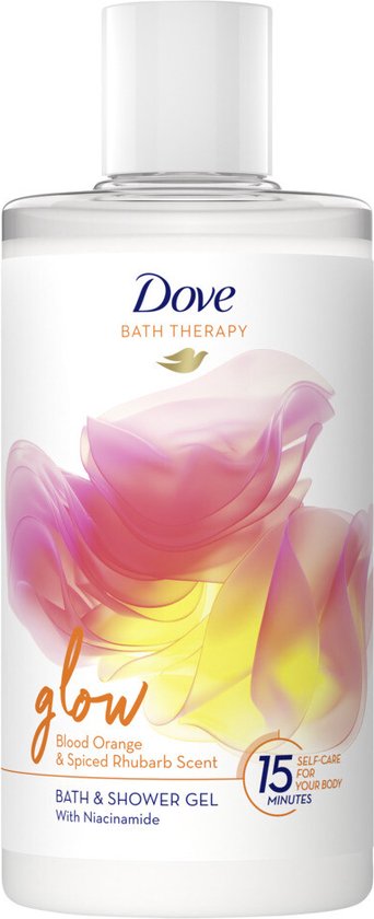 Dove Bath Therapy Glow - Badschuim & Douchegel - 400 ml | bol