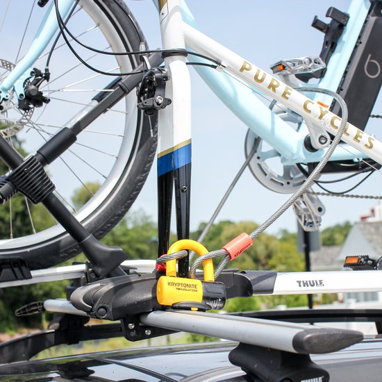 Kryptonite Kryptoflex Kabelslot - Fiets - Terras - Teunmeubel - Step - Kinderwagen - Kabel met Dubbele Lus - 120 cm - Gevlochten Staal van Kryptonite — afbeelding 2
