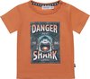 Dirkje R-ISLAND CREW Jongens T-shirt - Faded orange - Maat 110