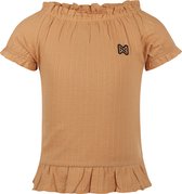 Koko Noko R-girls 1 Meisjes T-shirt - Camel - Maat 92