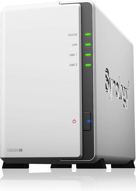 Synology DS220j 2 Bay Desktop NAS Enclosure